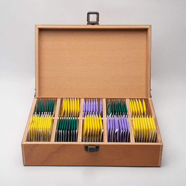 Caja De Té Con 10 Divisiones